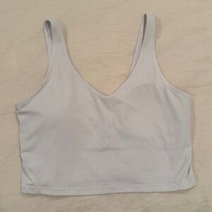 Women's White Sports Bra